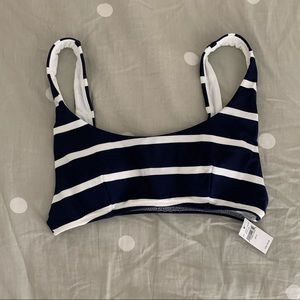 Aerie wide strap scoop bikini top